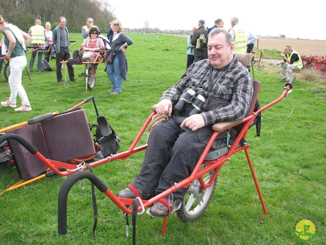 randonnée sportive avec joëlettes, Eghezée, 2014